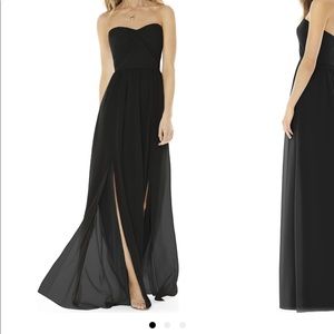 Social Bridesmaids Strapless gown